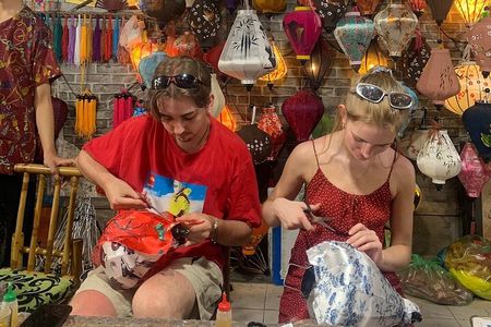 Authentic Hoi An Basket Boat Ride and Traditional Lantern Making