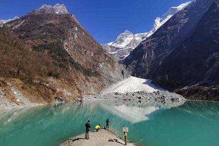3 Day Kapuche Glacier Lake Trek with Siklesh from Pokhara 