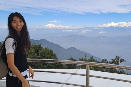 Kathmandu Chandragiri Cable Car and Swayambhunath Private Tour