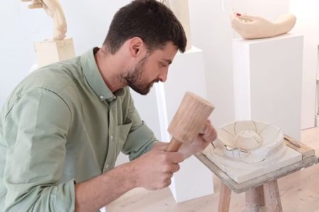 Lecce stone workshop