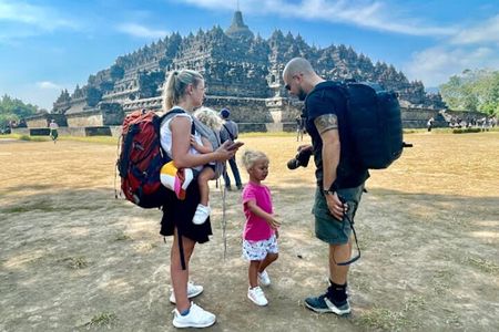 Borobudur and Prambanan Temple and Merapi Volcano Tour