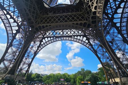 Eiffel Tower Guided Tour by Stairs Optional Top floor by Elevator