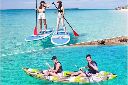 Miyako SUP or Canoe Tour on a Spectacular Beach in Miyako