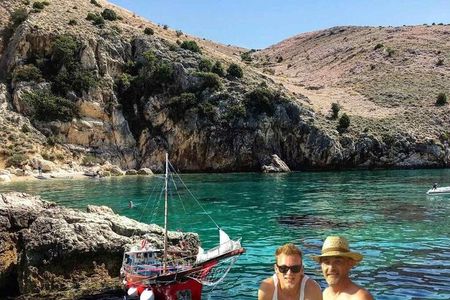 Wild Bays of Krk Sunset & Swimming with a Pirate Ship