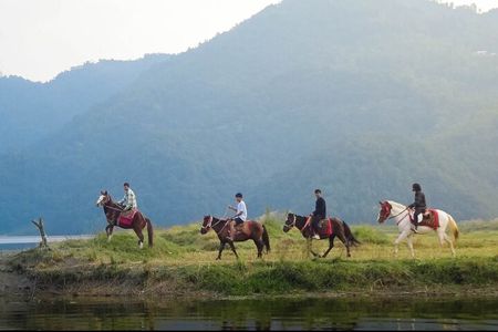 Full Day Horse Riding to Sarangkot in Pokhara