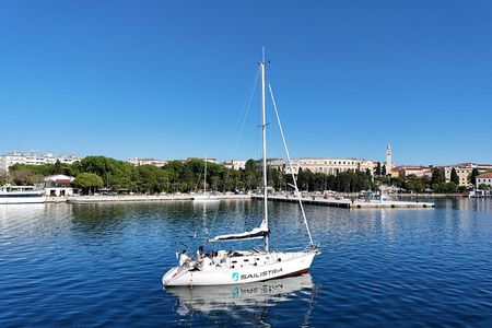 Pula: Half-Day Sailing with Drinks, SUP & GoPro (Max 6 Guests)