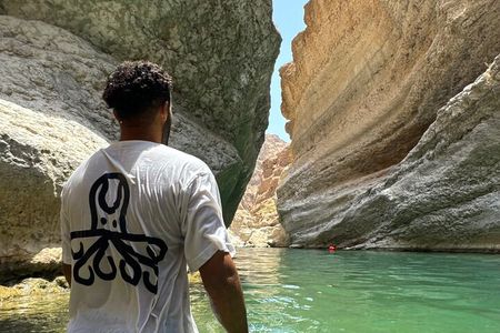 From Muscat Wadi Shab and Bimmah Sinkhole Tour