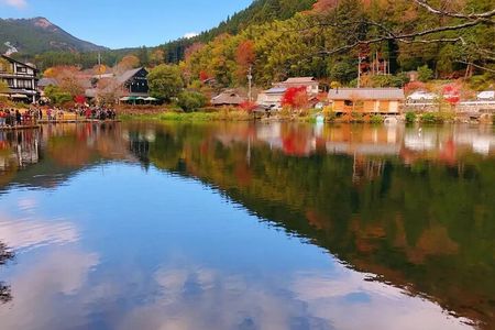 Nyoirinji Temple Beppu Hells and Yufuin Day Tour from Fukuoka