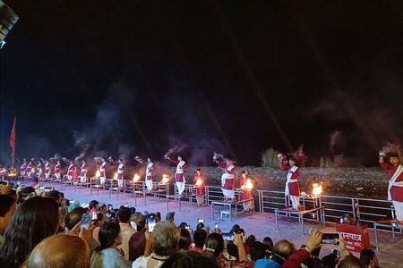 Walking Tour Rishikesh with Ganga Aarti at Triveni Ghat