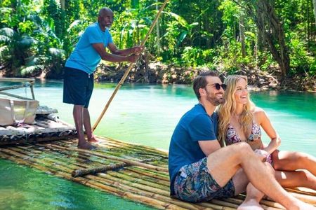 Private Bamboo River Rafting & Limestone Massage in Montego Bay