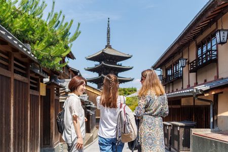 Kiyomizu Temple and Backstreets of Gion, Half Day Group Tour