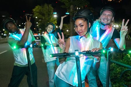 Tokyo Tower E-Scooter Night Tour