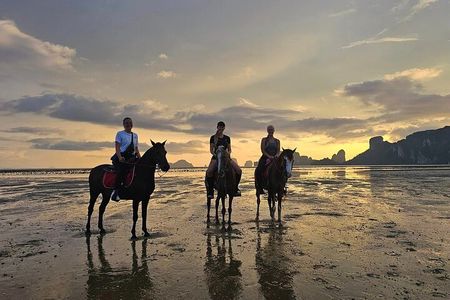 Sunset Horse Riding Tour at Ao Nam Mao Beach Krabi