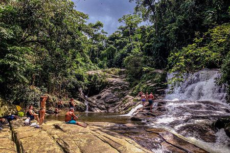 Waterfall Jungle Jeep Adventure and Cachaca Tour from Paraty