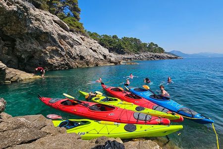 Green Cave Sea Kayak Day Tour in the Elaphiti islands