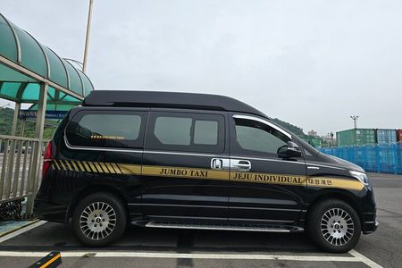 Private Guided Jeju Island Limousine Jumbo Taxi Tour 