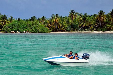 Speed Boat and Snorkel Adventure from Punta Cana