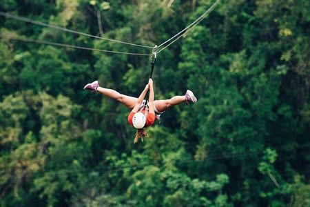 Zip Line or Zip Line Canopy Adventure in Punta Cana