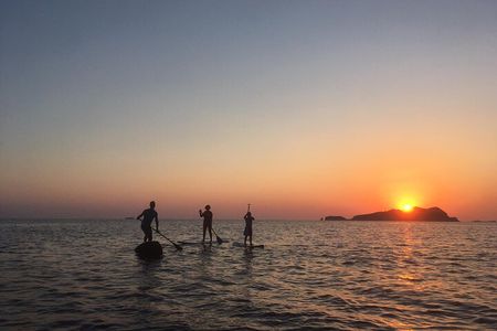 Paddle Surf with Sunset in Ibiza