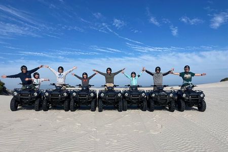 30 minutes Quad Biking, FREE Sandboarding and Content Creation
