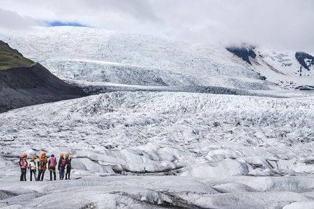 Arctic Glacier Hike away from the Crowds Vatnajokull Glacier