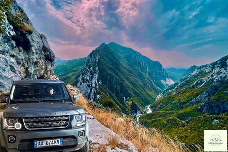  Hike on Gamti Mt & Bovilla Lake from Tirana on Luxe Land Rover