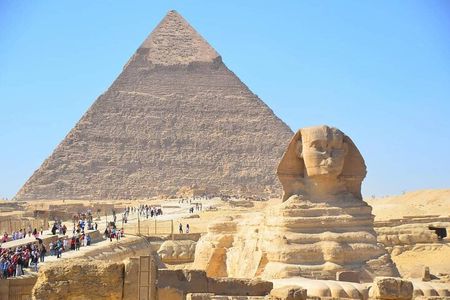 Pyramids of Giza, Cairo Day Tour, NMEC & Old Cairo