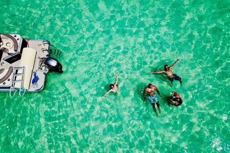 4 Hour Clearwater Beach Private Pontoon Boat Tour 