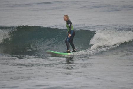 Group Surfing Lesson at Playa de las Américas, Tenerife