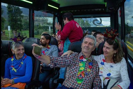 Bogota at Your Own Pace Hop On - Hop Off Tourist Bus
