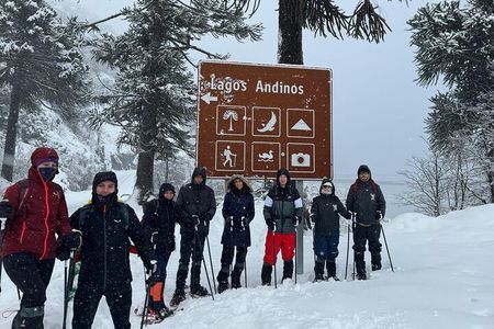 Trekking trhough Lagos Andinos Trail