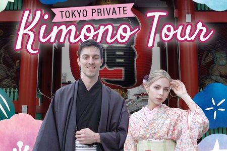 Tokyo Kimono Tour with a Professional guide and Private vehicle 