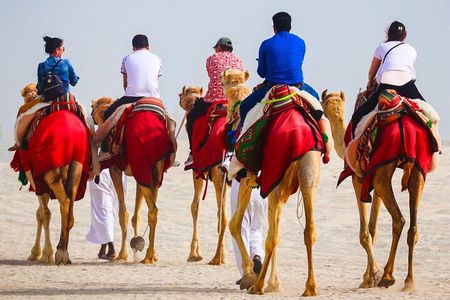 Camel ride & Quad bike Experience in sealine beach Qatar