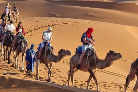 3 Days to the Sahara Desert from Marrakech with luxury Camp