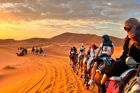 03 days from Marrakech to Fes to Merzouga with luxury camp