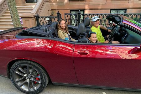 Chauffeured 2 hour Private Tour in a Dodge Challenger Convertible