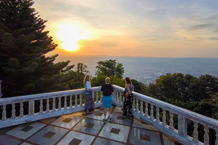 Chiang Mai 3 Activity Sunrise Suthep Temple Elephant Sanctuary