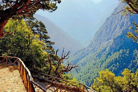 Samaria Gorge from Chania with Professional Hiking Guide