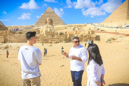 All inclusive Giza Pyramids, Sakkara, Memphis ,Camel privet tour 