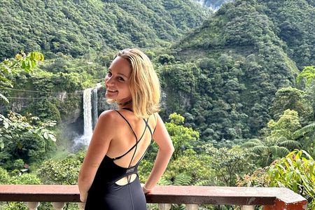 Quito to Baños Tour with Lunch & Tickets–Waterfalls and Adventure