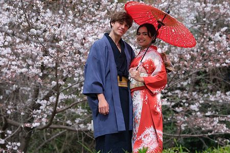 Kyoto Kimono Rental CHAMATSU Couple Plan 