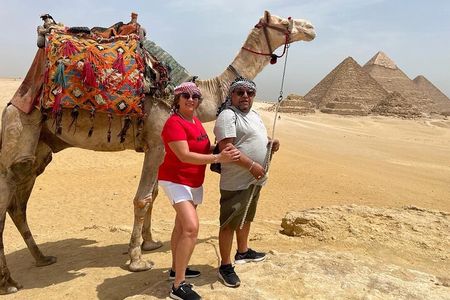Giza Pyramids to Memphis and Sakkara Guided Private Tour 