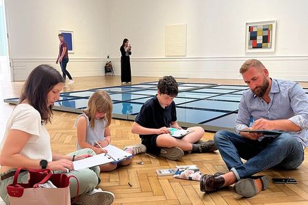 Private Art workshop for families with kids in Rome 