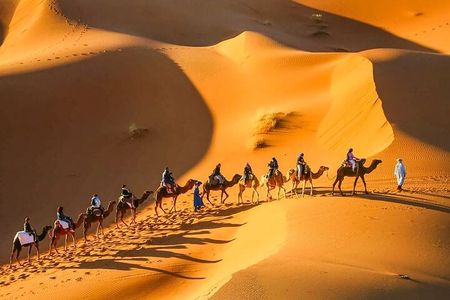 Circuit privé de 4 jours au départ de Marrakech a Merzouga Desert