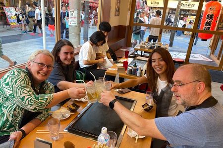 Osaka Soul : IZAKAYA Shinsekai to Dotonbori Food Paradise！ 