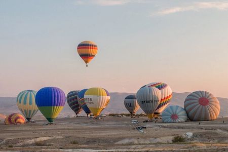 Cappadocia Hot Air Balloon Ride over Cat Valley with Transfers