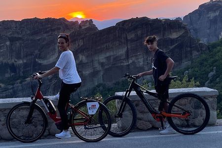 Sunset Meteora Tour on E-Bike