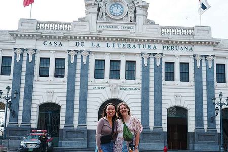 Discover Lima: Love Park, Historic Center, and its Catacombs.