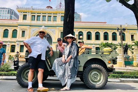 Ho Chi Minh City by Vintage US Army Jeep Tour