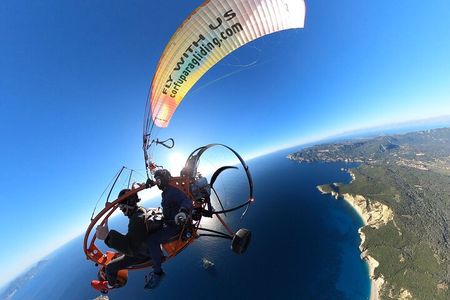 Paramotor Trike Flight at Corfu